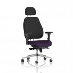 Chiro Plus Bespoke Colour Seat Tansy Purple With Headrest KCUP2064