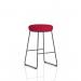 Turin Stool Black Frame Bespoke Colour Bergamot Cherry Seat Pad KCUP2145