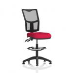 Eclipse Plus II Lever Task Operator Chair Mesh Back With High Rise Draughtsman Kit Bespoke Colour Seat Bergamot Cherry KCUP2233