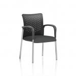 Academy Visitor With Arms Nylon Back Bespoke Colour Seat Quest Mussel KCUP2328