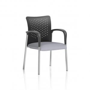 Academy Visitor With Arms Nylon Back Bespoke Colour Seat Quest Shell