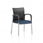 Academy Visitor With Arms Nylon Back Bespoke Colour Seat Quest Whelk KCUP2332