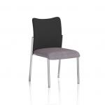 Academy Visitor Without Arms Black Fabric Back Bespoke Colour Seat Rivet Fuse KCUP2346