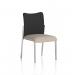 Academy Visitor Without Arms Black Fabric Back Bespoke Colour Seat Quest Salt KCUP2353