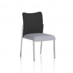 Academy Visitor Without Arms Black Fabric Back Bespoke Colour Seat Quest Shell KCUP2354