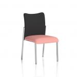 Academy Visitor Without Arms Black Fabric Back Bespoke Colour Seat Quest Shrimp KCUP2355