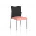 Academy Visitor Without Arms Black Fabric Back Bespoke Colour Seat Quest Shrimp KCUP2355