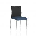 Academy Visitor Without Arms Black Fabric Back Bespoke Colour Seat Quest Whelk KCUP2356