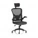 Ace Executive Mesh Chair With Folding Arms Bespoke Colour Seat Quest Mussel KCUP2376
