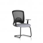 Astro Visitor Cantilever Leg Mesh Chair Bespoke Colour Seat Quest Shell KCUP2390