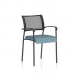 Brunswick Black Frame With Arms Bespoke Colour Seat Rivet Quench KCUP2395
