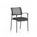 Brunswick Black Frame With Arms Bespoke Colour Seat Quest Mussel KCUP2400