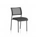 Brunswick Black Frame Without Arms Bespoke Colour Seat Quest Mussel KCUP2412