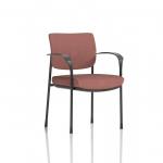 Brunswick Deluxe With Arms Black Frame Bespoke Colour Back And Seat Rivet Forge KCUP2441