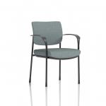 Brunswick Deluxe With Arms Black Frame Bespoke Colour Back And Seat Rivet Tensile KCUP2444