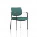 Brunswick Deluxe With Arms Black Frame Bespoke Colour Back And Seat Quest Kelp KCUP2446