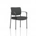 Brunswick Deluxe With Arms Black Frame Bespoke Colour Back And Seat Quest Mussel KCUP2448