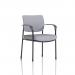 Brunswick Deluxe With Arms Black Frame Bespoke Colour Back And Seat Quest Shell KCUP2450