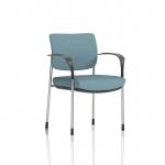 Brunswick Deluxe With Arms Chrome Frame Bespoke Colour Back And Seat Rivet Quench KCUP2515