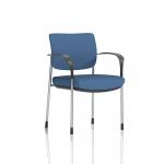 Brunswick Deluxe With Arms Chrome Frame Bespoke Colour Back And Seat Quest Limpet KCUP2519