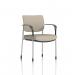 Brunswick Deluxe With Arms Chrome Frame Bespoke Colour Back And Seat Quest Salt KCUP2521