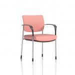 Brunswick Deluxe With Arms Chrome Frame Bespoke Colour Back And Seat Quest Shrimp KCUP2523