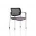 Brunswick Deluxe With Arms Chrome Frame Mesh Back Bespoke Colour Seat Rivet Fuse KCUP2538