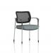 Brunswick Deluxe With Arms Chrome Frame Mesh Back Bespoke Colour Seat Rivet Tensile KCUP2540