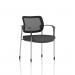 Brunswick Deluxe With Arms Chrome Frame Mesh Back Bespoke Colour Seat Quest Mussel KCUP2544