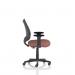 Camden Black Mesh Chair Bespoke Colour Seat Rivet Forge KCUP2585