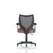 Camden Black Mesh Chair Bespoke Colour Seat Rivet Forge KCUP2585