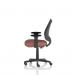 Camden Black Mesh Chair Bespoke Colour Seat Rivet Forge KCUP2585