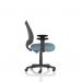 Camden Black Mesh Chair Bespoke Colour Seat Rivet Quench KCUP2587