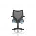 Camden Black Mesh Chair Bespoke Colour Seat Rivet Quench KCUP2587