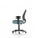 Camden Black Mesh Chair Bespoke Colour Seat Rivet Quench KCUP2587