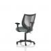 Camden Black Mesh Chair Bespoke Colour Seat Rivet Tensile KCUP2588