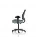 Camden Black Mesh Chair Bespoke Colour Seat Rivet Tensile KCUP2588