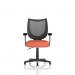 Camden Black Mesh Chair Bespoke Colour Seat Quest Crab KCUP2589