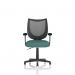 Camden Black Mesh Chair Bespoke Colour Seat Quest Kelp KCUP2590