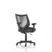 Camden Black Mesh Chair Bespoke Colour Seat Quest Mussel KCUP2592