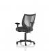Camden Black Mesh Chair Bespoke Colour Seat Quest Mussel KCUP2592