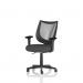 Camden Black Mesh Chair Bespoke Colour Seat Quest Mussel KCUP2592