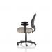 Camden Black Mesh Chair Bespoke Colour Seat Quest Salt KCUP2593