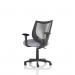 Camden Black Mesh Chair Bespoke Colour Seat Quest Shell KCUP2594