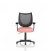 Camden Black Mesh Chair Bespoke Colour Seat Quest Shrimp KCUP2595