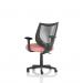Camden Black Mesh Chair Bespoke Colour Seat Quest Shrimp KCUP2595
