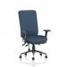 Chiro High Back With Height Adjustable Arms Bespoke Colour Back And Seat Quest Whelk KCUP2632