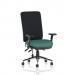 Chiro High Back With Height Adjustable Arms Bespoke Colour Seat Quest Kelp KCUP2638