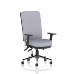 Chiro High Back With Height Adjustable And Folding Arms Bespoke Colour Back And Seat Quest Shell KCUP2654