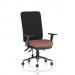 Chiro High Back With Height Adjustable And Folding Arms Bespoke Colour Seat Rivet Forge KCUP2657